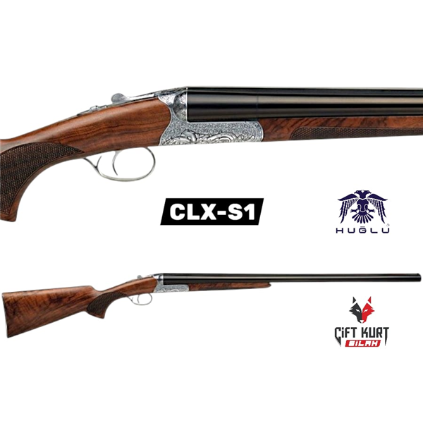 HUĞLU CLX S1 PREMİUM ÇİFTE YİVSİZ AV TÜFEĞİ